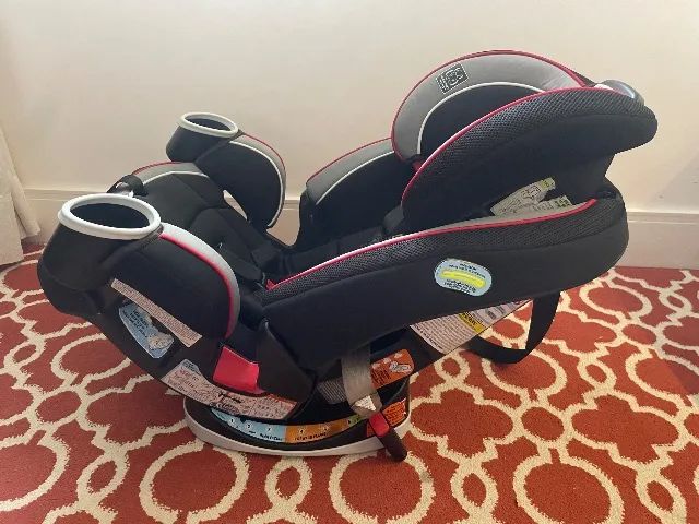 Cadeirinha infantil para carro Graco 4Ever All-in-1 Cougar vermelho - Foto 5