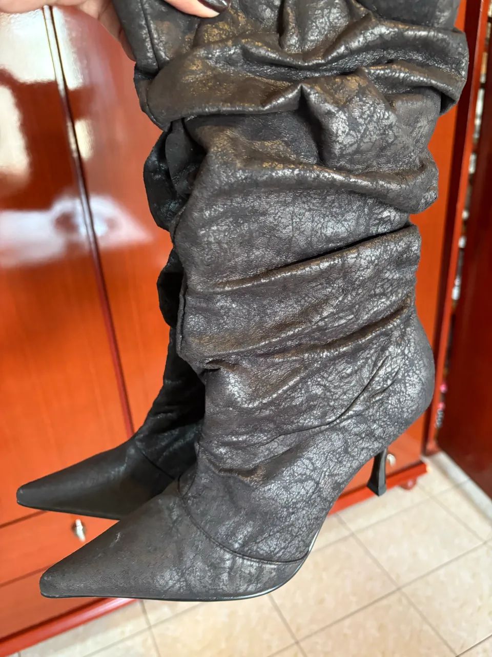 Bota em couro  - Foto 5