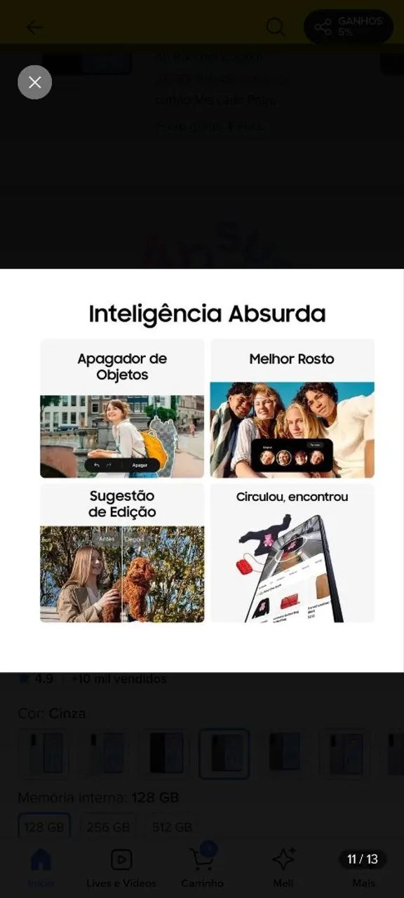 Samsung A57 128GB - Foto 3