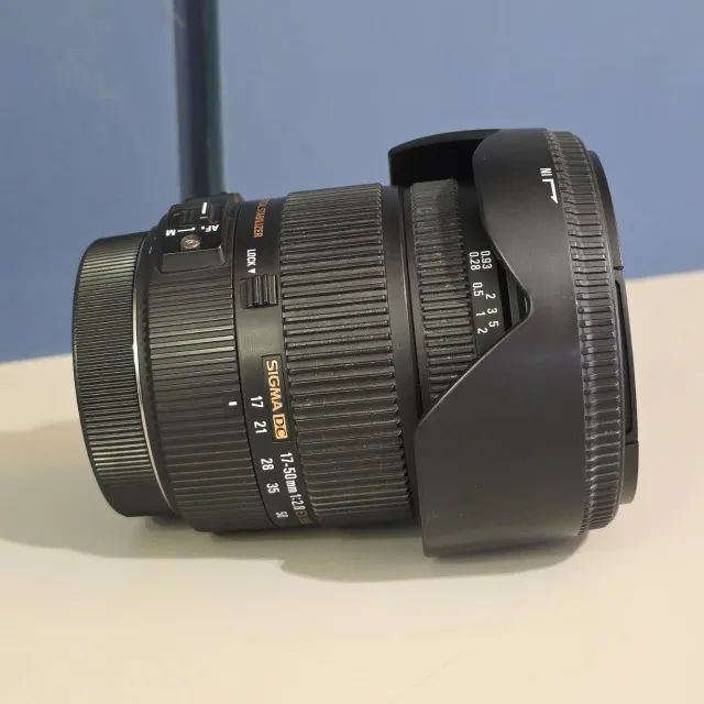 Lente Sigma 17-50 mm F2.8 EX DC OS HSM FLD Lente de Zoom Padrão de Grande Abertura Canon  - Foto 4
