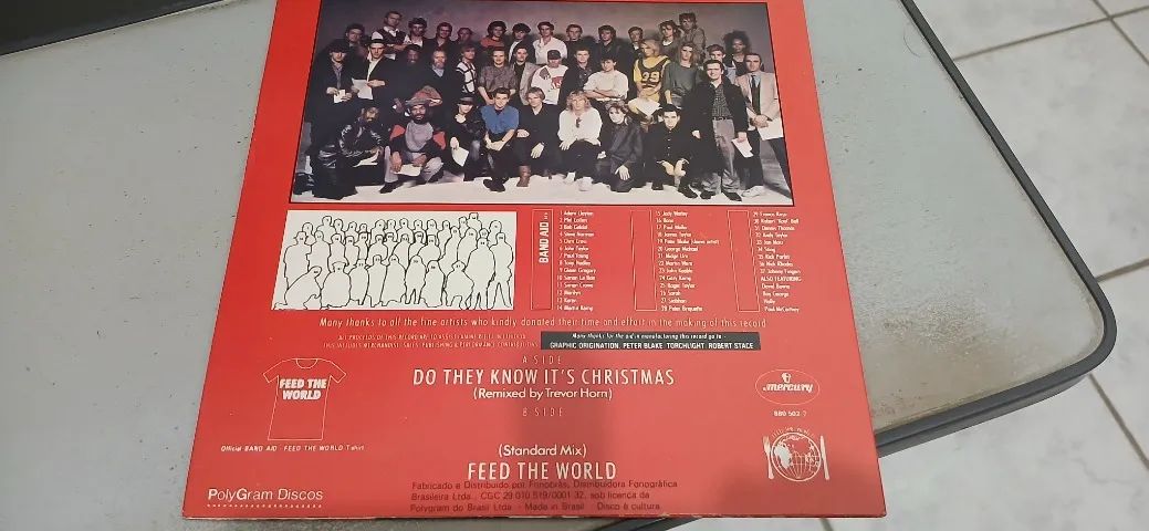 Ep Vinil Band Aid - Do They Know It's Christmas? - Ano 1984 - Foto 4
