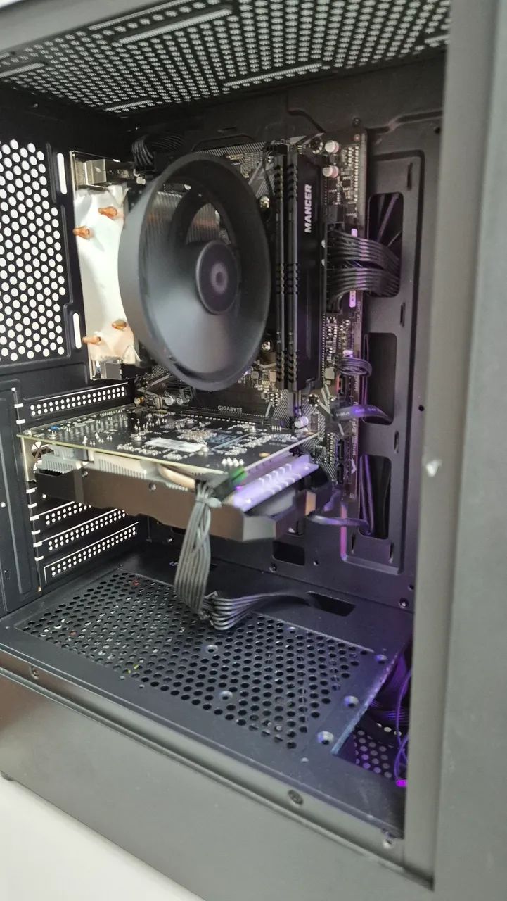 PC Gamer R5 5500 + RX580 + SSD - Foto 3
