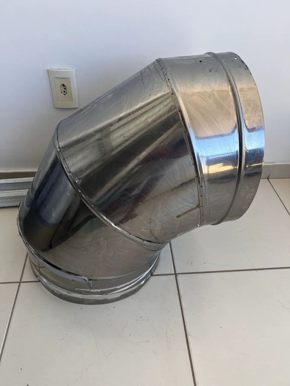 Coifa - Curva para duto inox