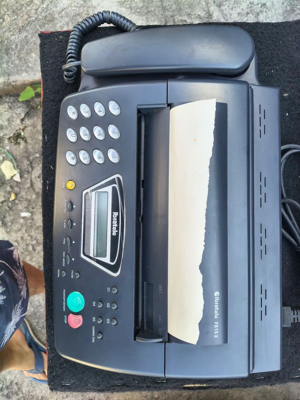 Aparelho De Fax Vintage Ibratele F816 E - Perfeito E Funcional! - Foto 3
