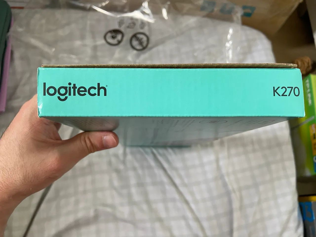 Teclado Sem Fio Logitech K270 - Foto 3