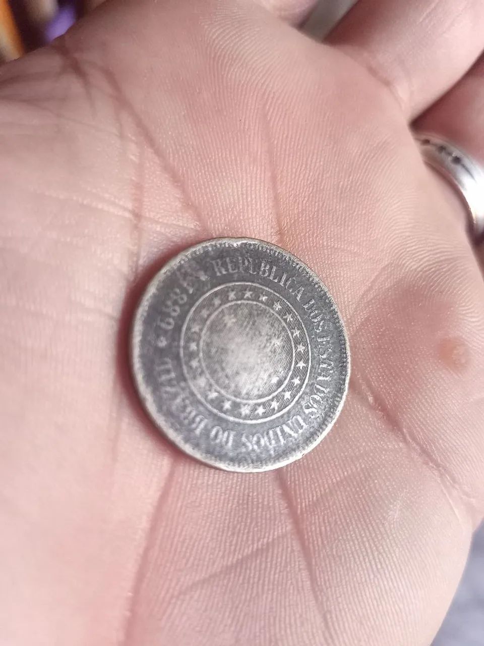 Moeda antiga de reis  - Foto 4