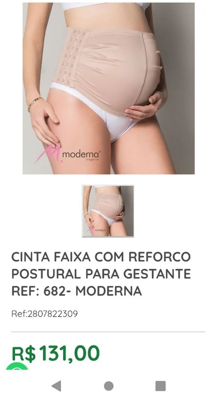 Cinta faixa para gestantes  - Foto 2