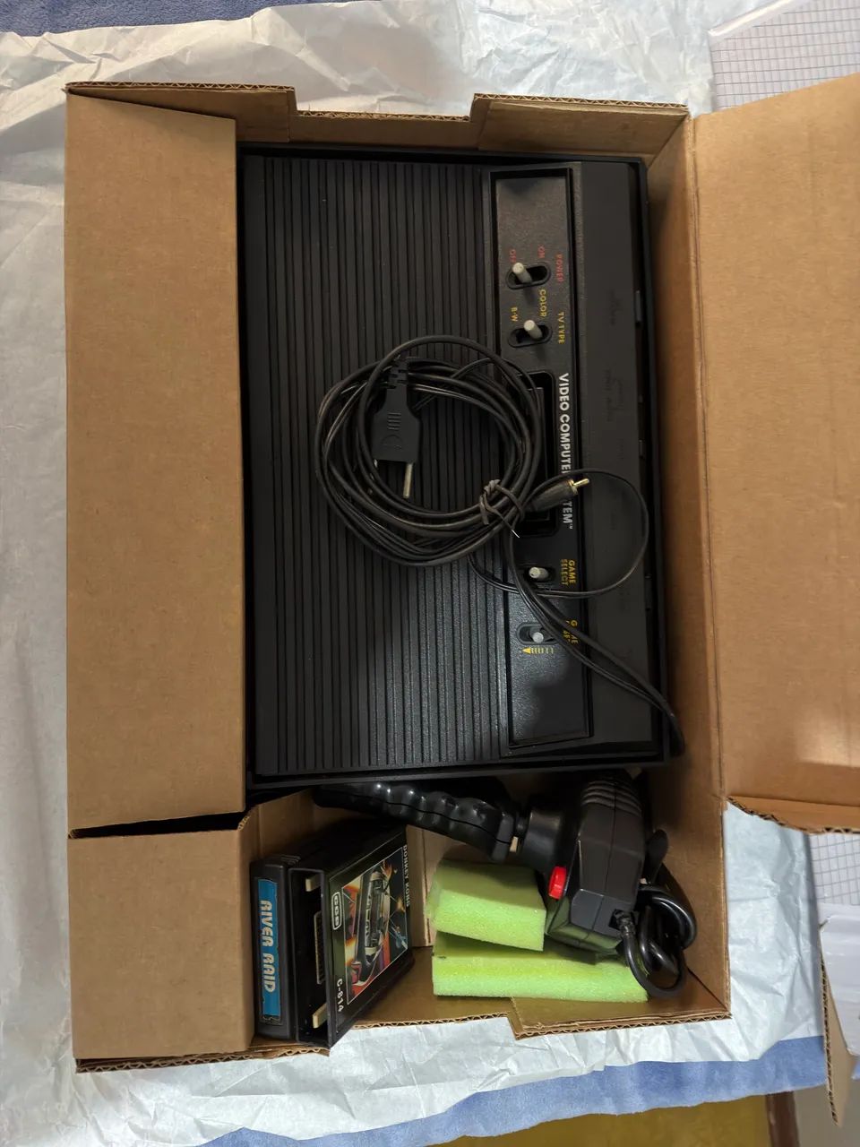 Atari Polyvox Original com Cabos e Acessórios - Foto 4