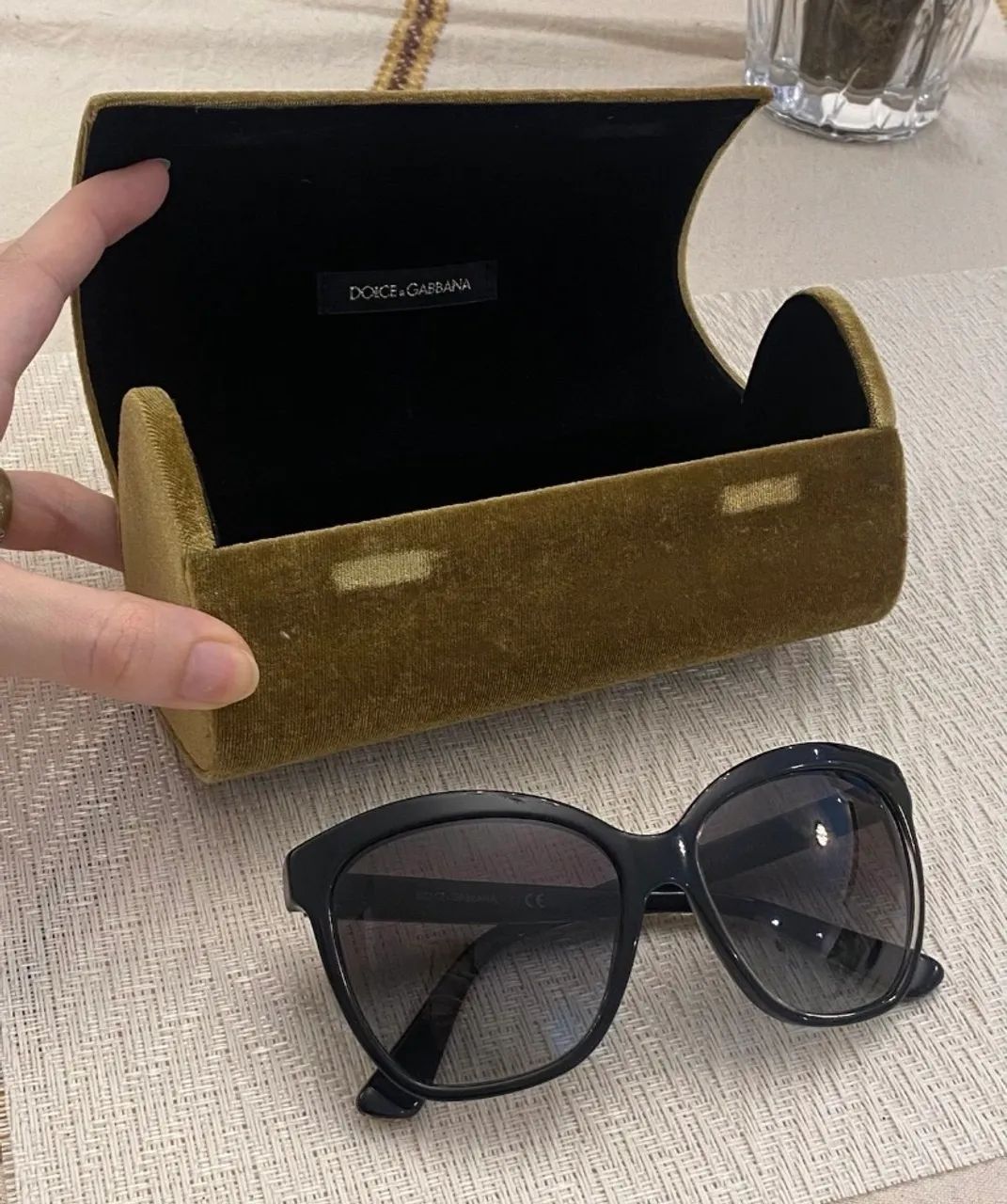 óculos de sol dolce gabbana original - feminino 