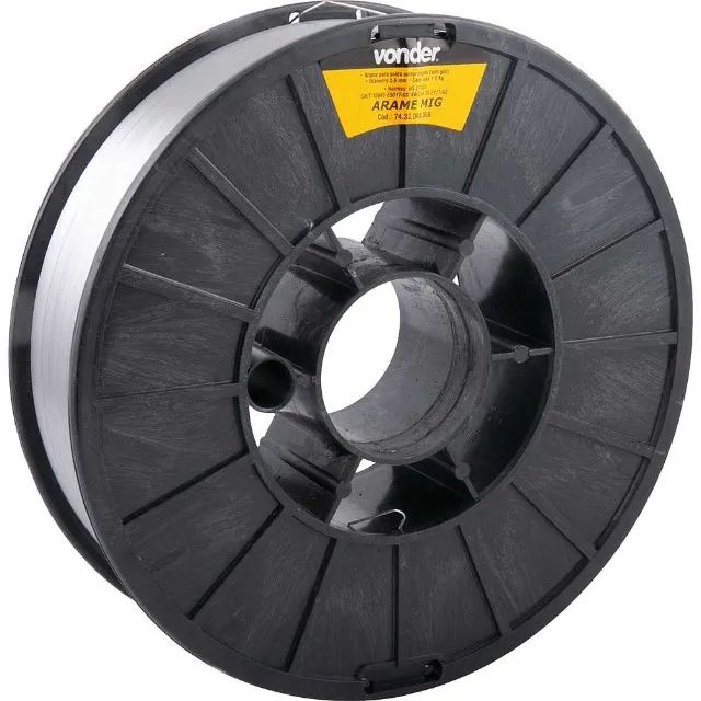 Arame de solda Mig 0,8mm 5kg Com Gás Vonder - Foto 2
