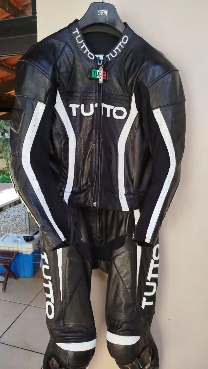 Macacão motociclista Tutto tm 52 2 PCs - Roupas - Barra do Rio