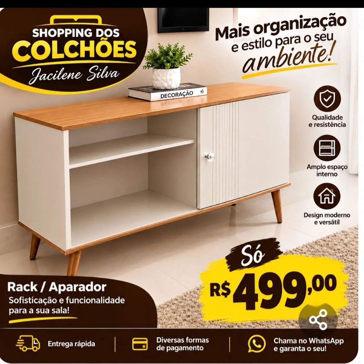 Rack design moderno 