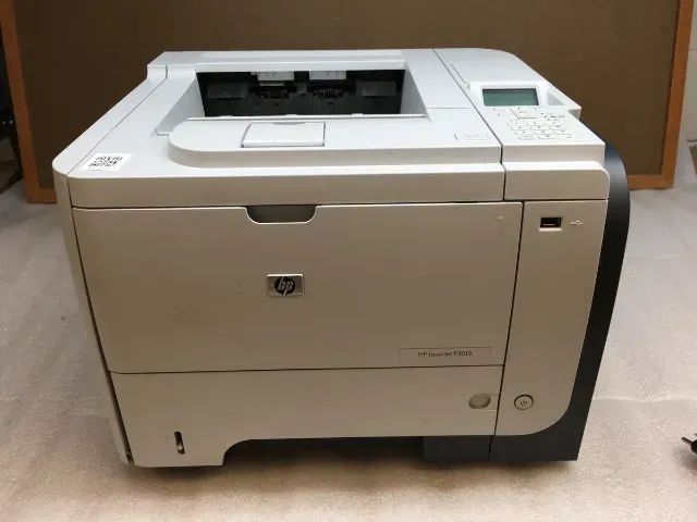 Impressora Laser Mono HP P3015dn Rede Duplex 42ppm a partir