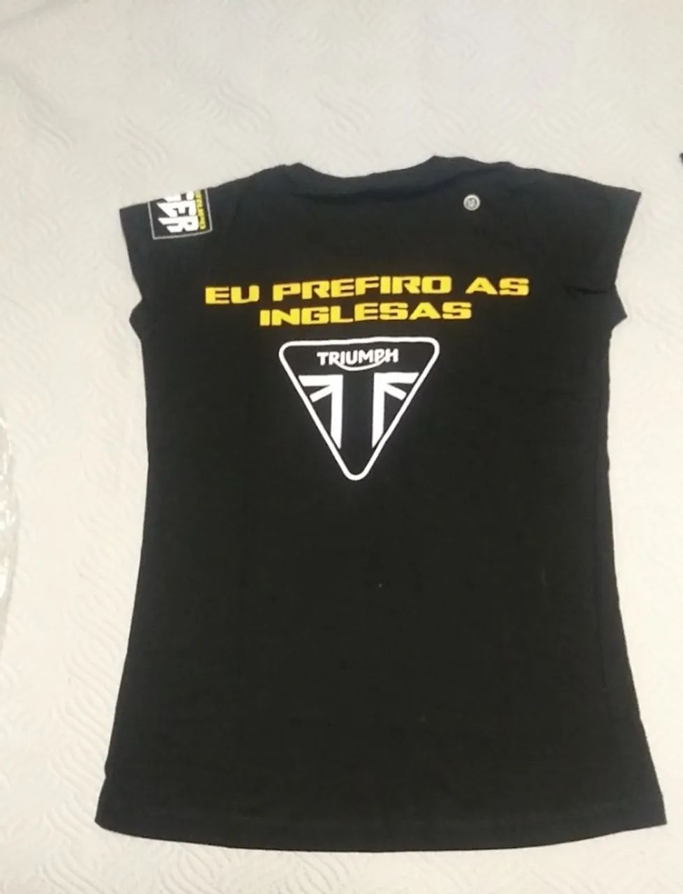 Kit Camisetas Triumph Tiger para o casal G e M - Foto 3