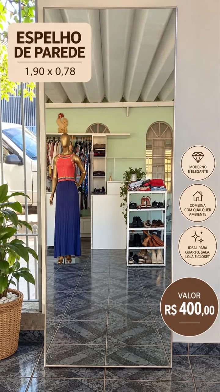 Peças para loja 