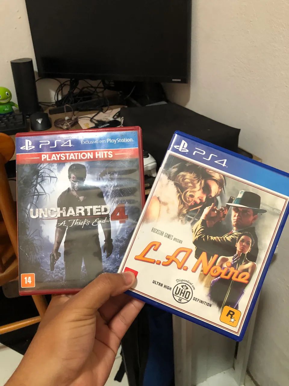 UNCHARTED 4 E L.A NOIRE