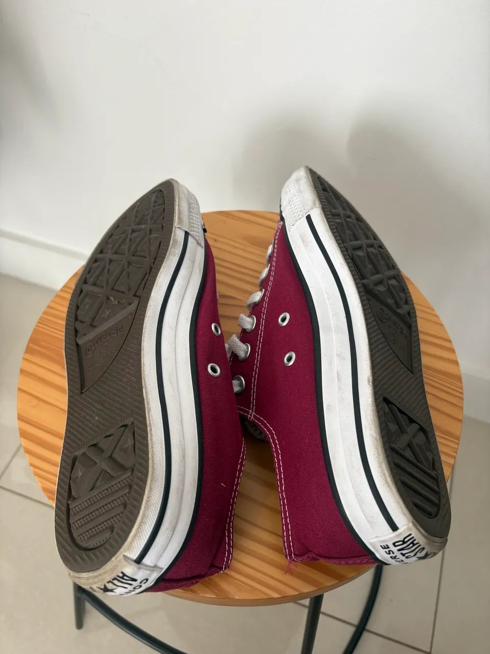Tênis Converse Vinho 39 - Foto 5