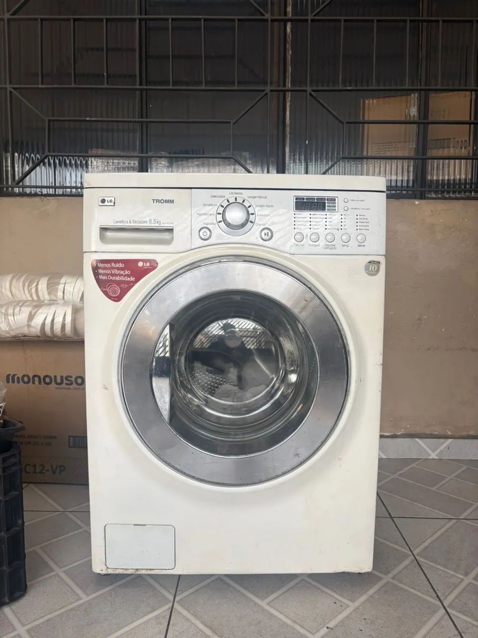 Lava e seca LG TROMM 8.5 kg