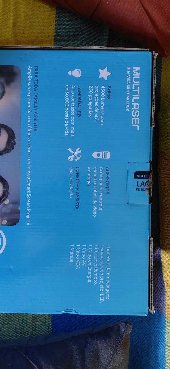 Smart projetor Led Multilaser - Foto 3