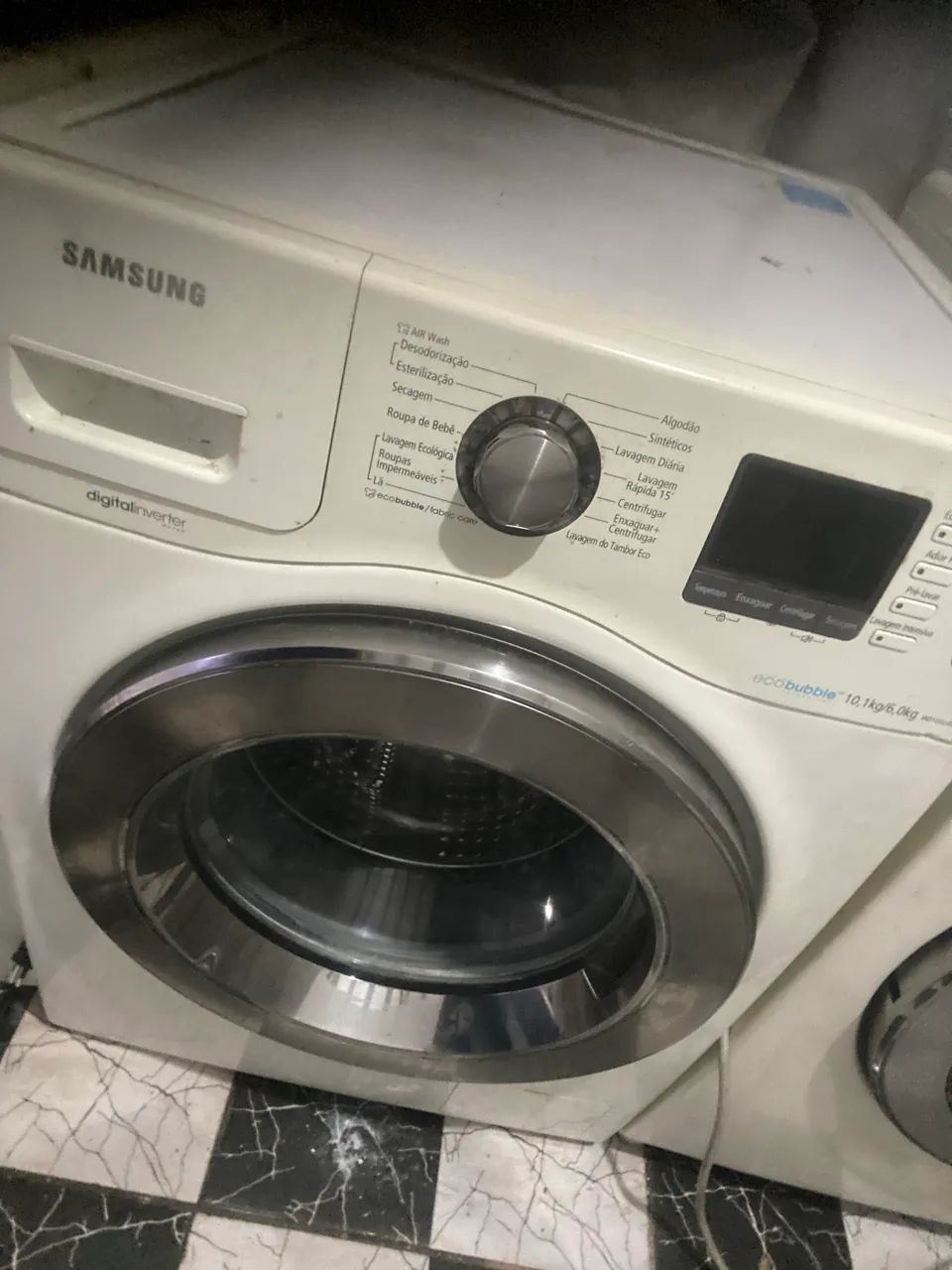 LAVA E SECA SAMSUNG 10KG FUNCIONANDO PERFEITAMENTE - Foto 5