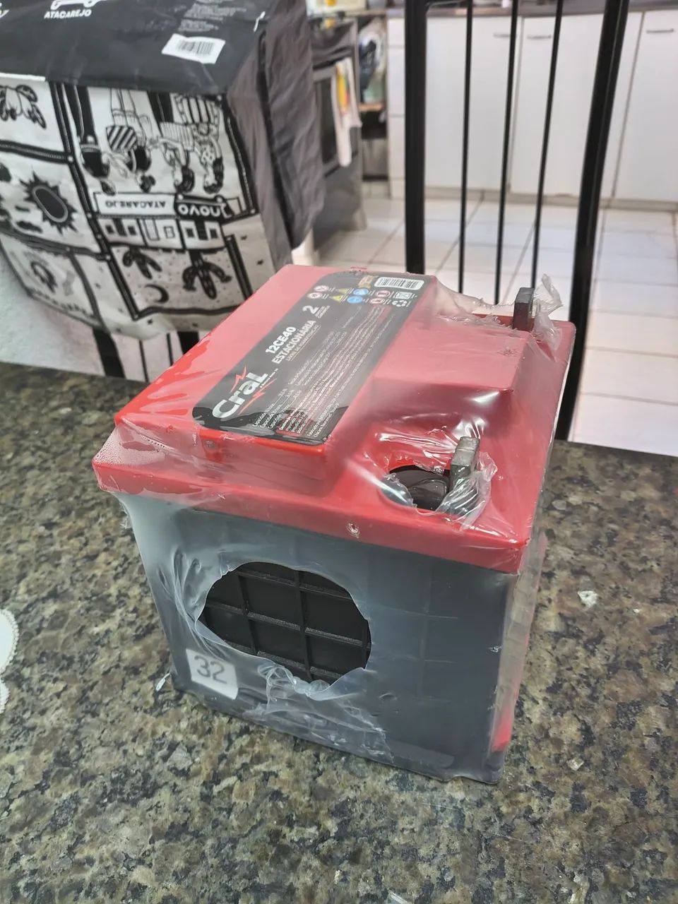 Bateria estacionária 40ah Cral 12v - Foto 3
