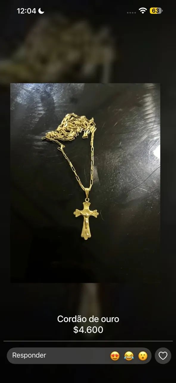 Cordão de ouro 