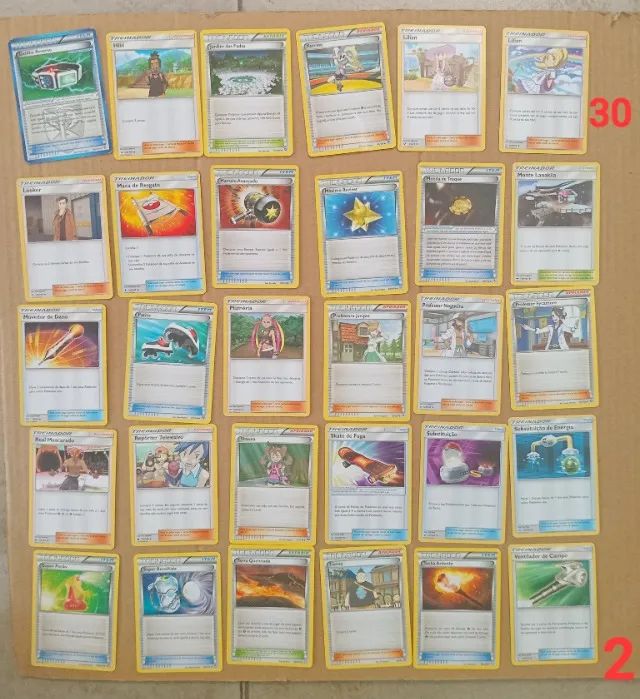 Lote 91 cartas Pokémon- sem repetir - LER ANÚNCIO  - Foto 2