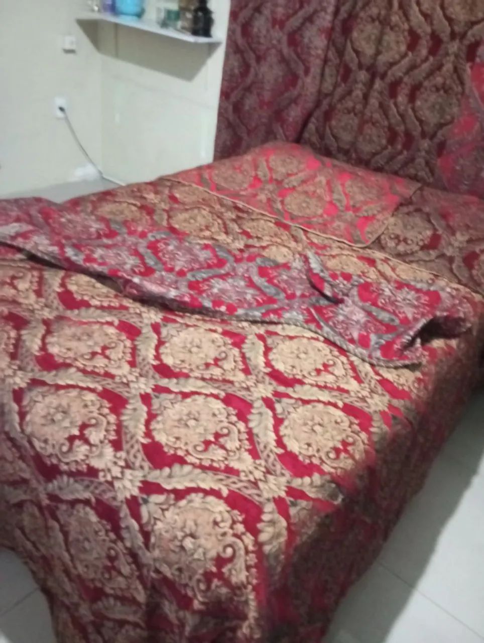 Edredom, cortinas e fronhas novo - Foto 3