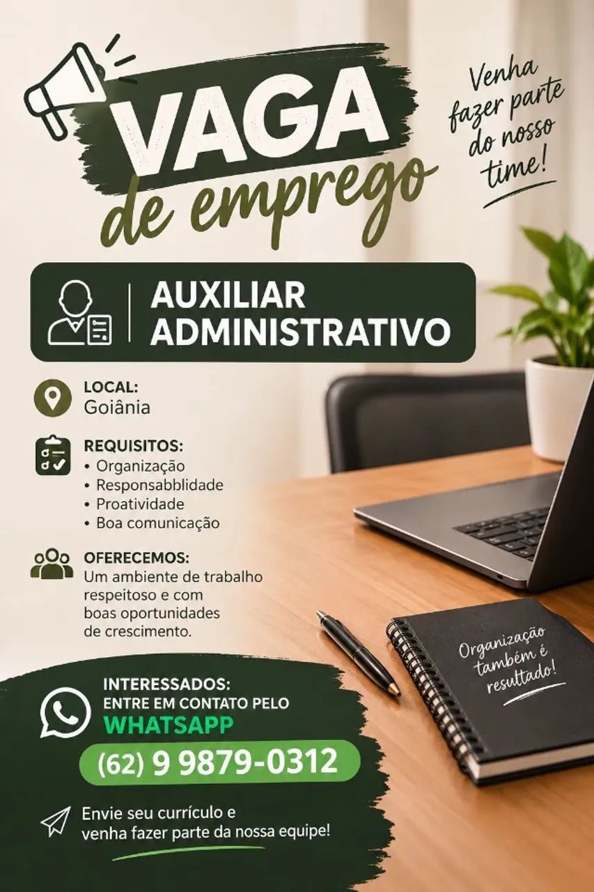 VAGA EX. ADMINISTRATIVO 