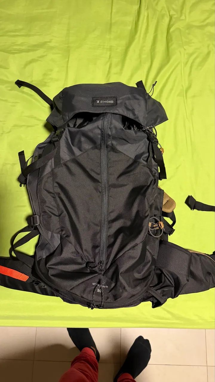 Kit profissional de trekking/acampamento 