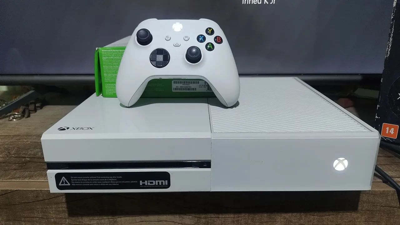 Xbox one branco fat  - Foto 2