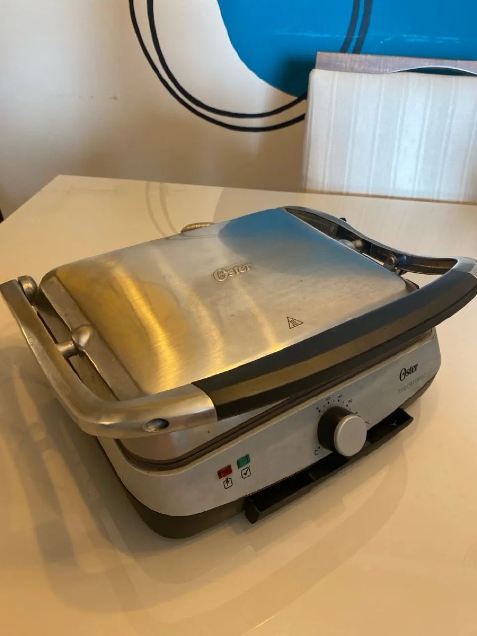Oster bioceramic grill elétrico 
