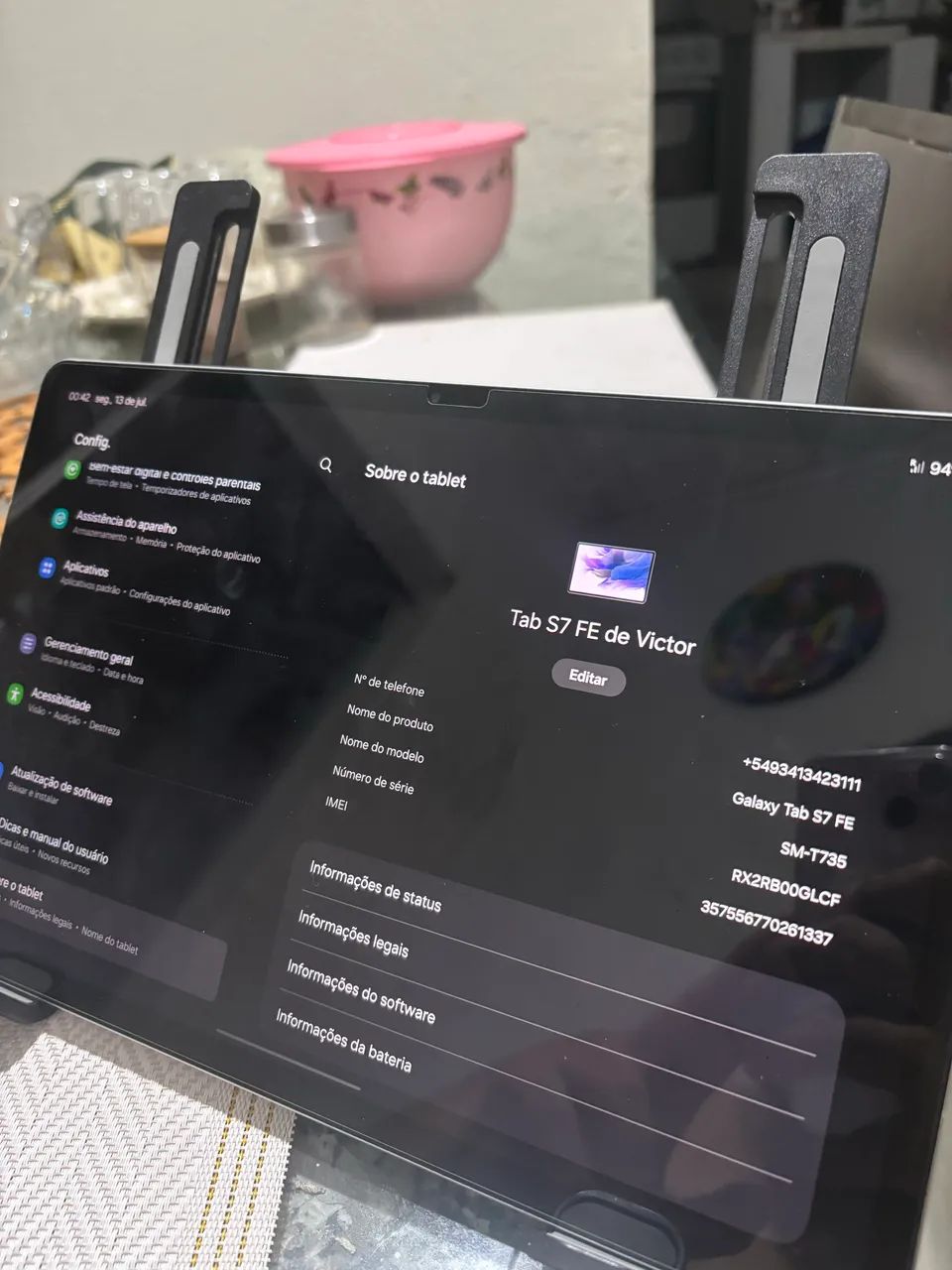 Tablet Galaxy S7 FE 128 GB - Foto 5