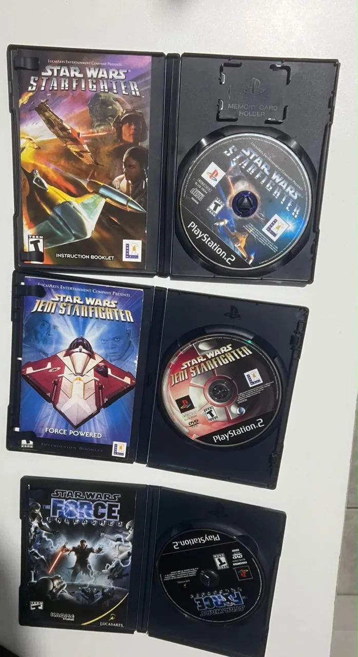 Coleção Star Wars ps2 - Foto 3