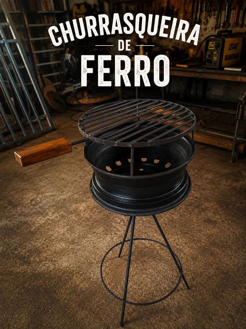 Churrasqueira de Ferro - Foto 2