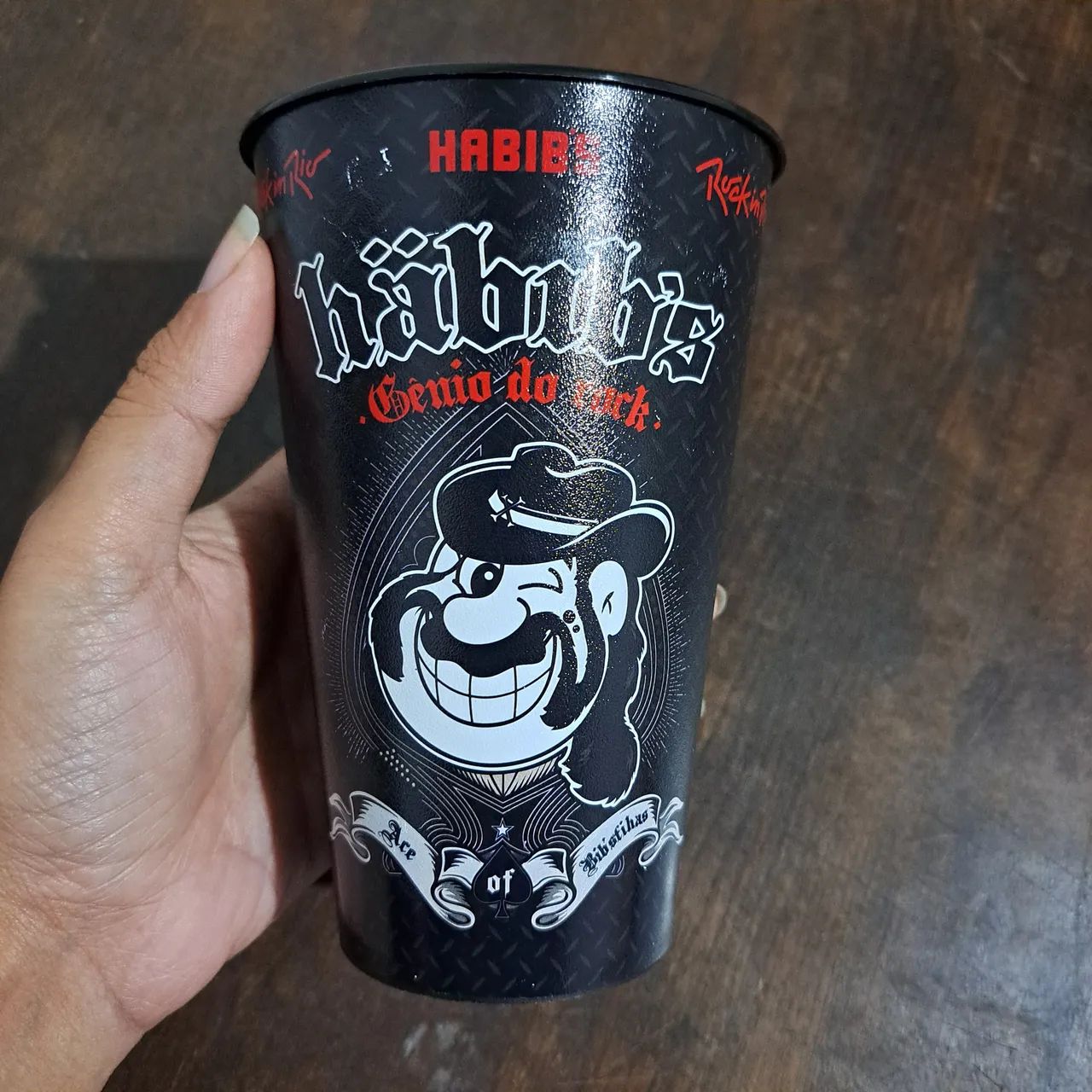 Gênios do Rock - Lote com 4 Copos Habib's - Foto 4