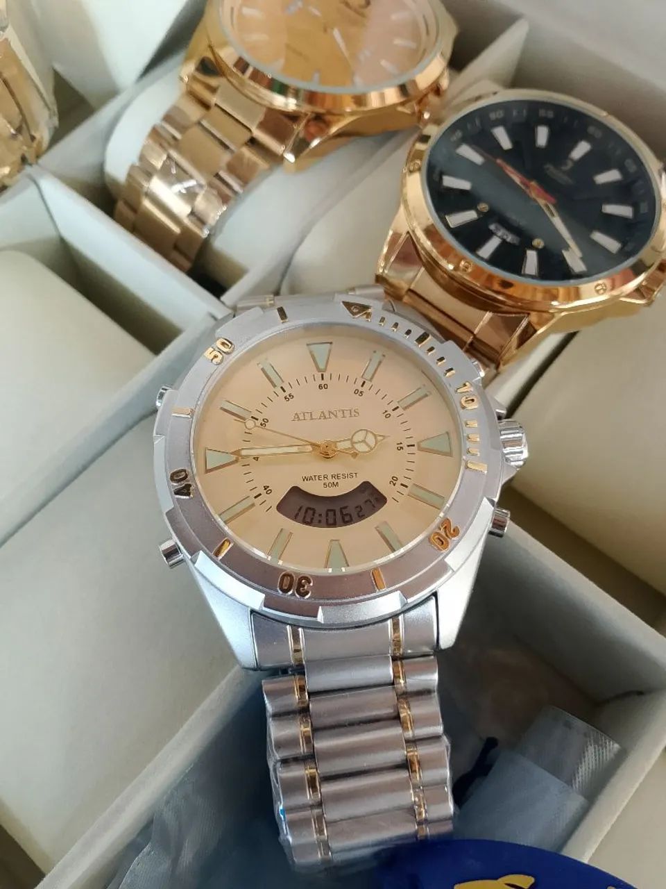 Relógio Atlantis skyline novo com garantia prova dágua  - Foto 3