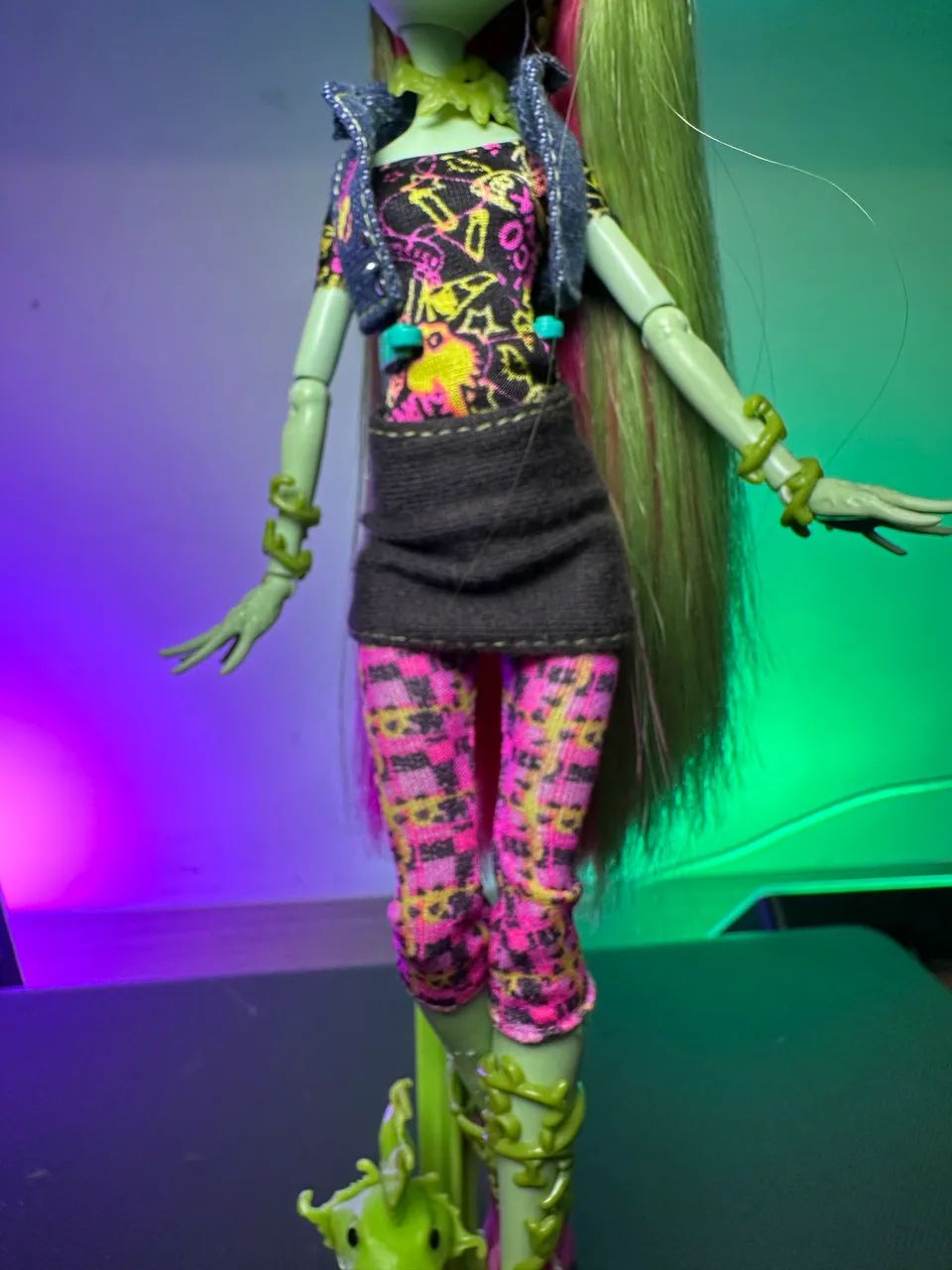 Boneca Monster High - Venus McFlytrap Básica W1 G1 - Foto 4