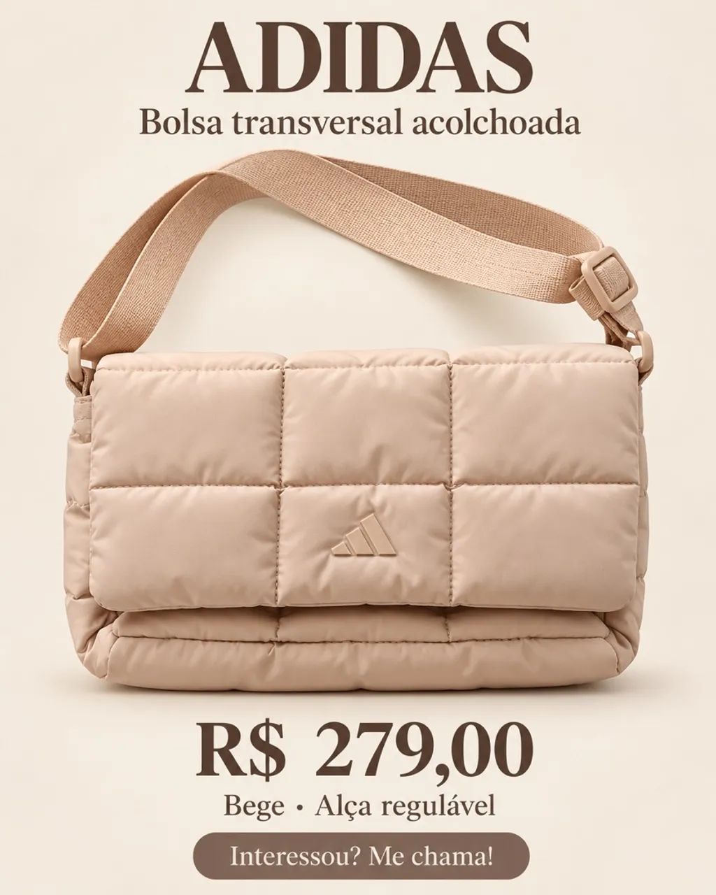Bolsas adidas novas 