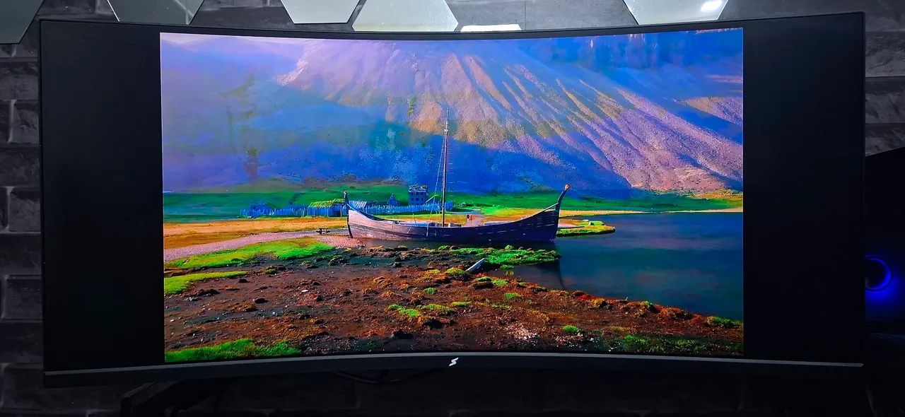 Monitor SuperFrame 34 curvo  - Foto 2