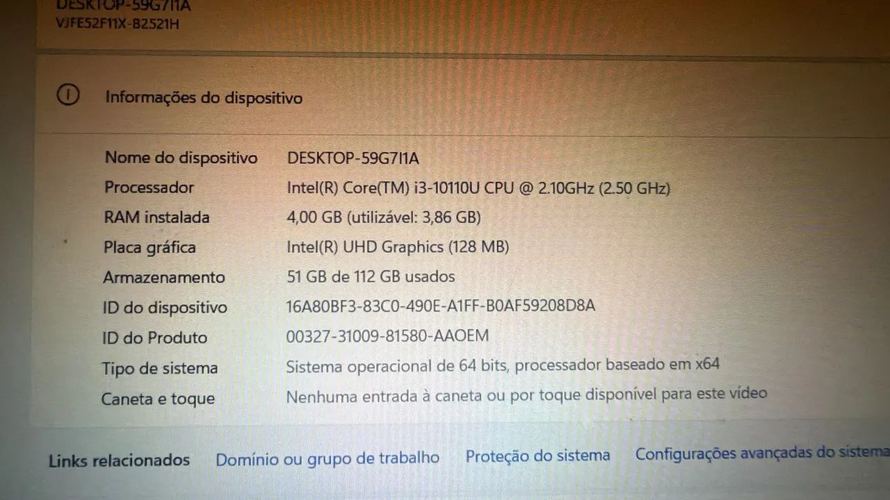 Notebook usado  - Foto 3