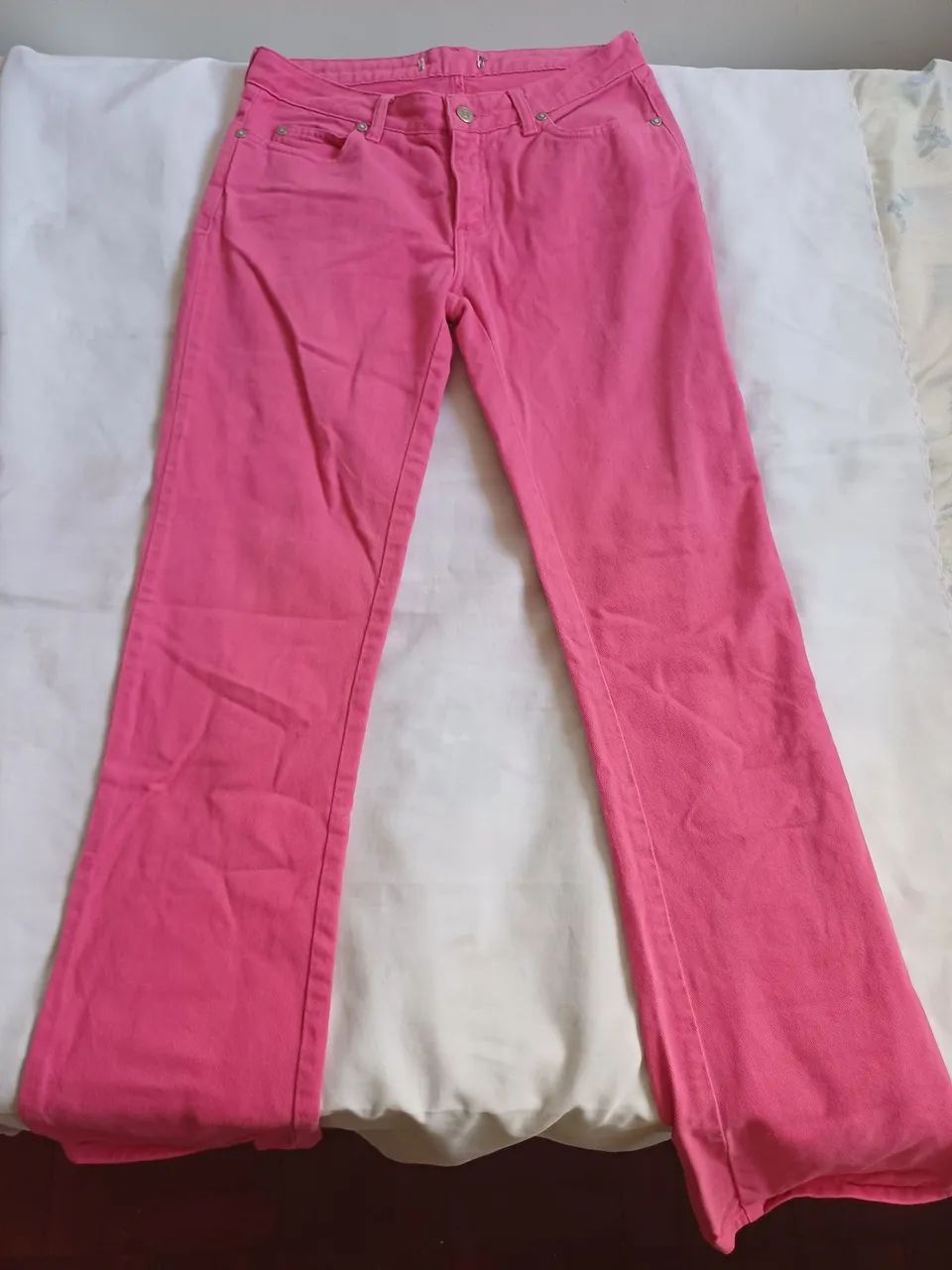 Calça Hering Jeans Rosa