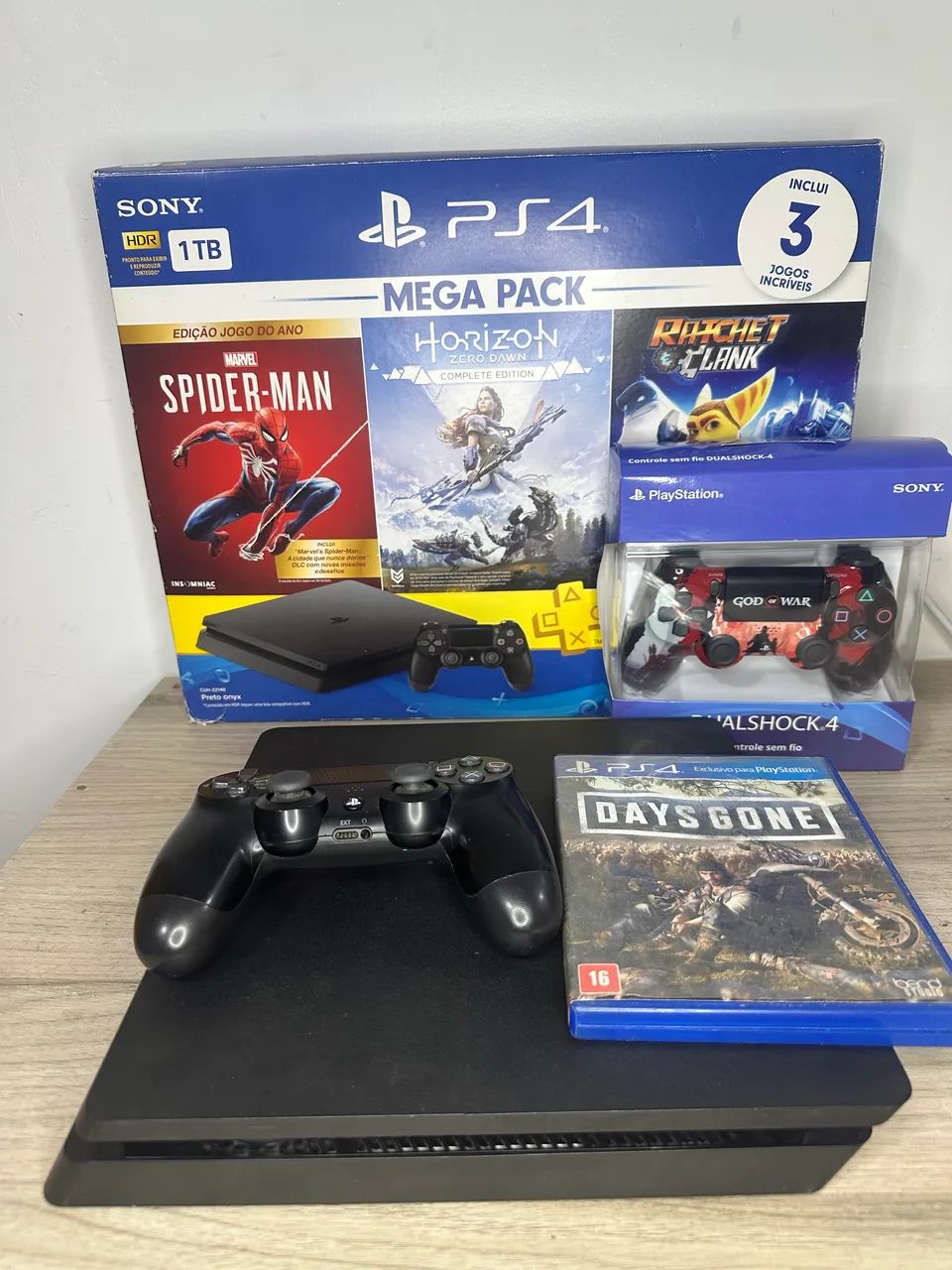PS4 SLIM 1TB completo  - Foto 2