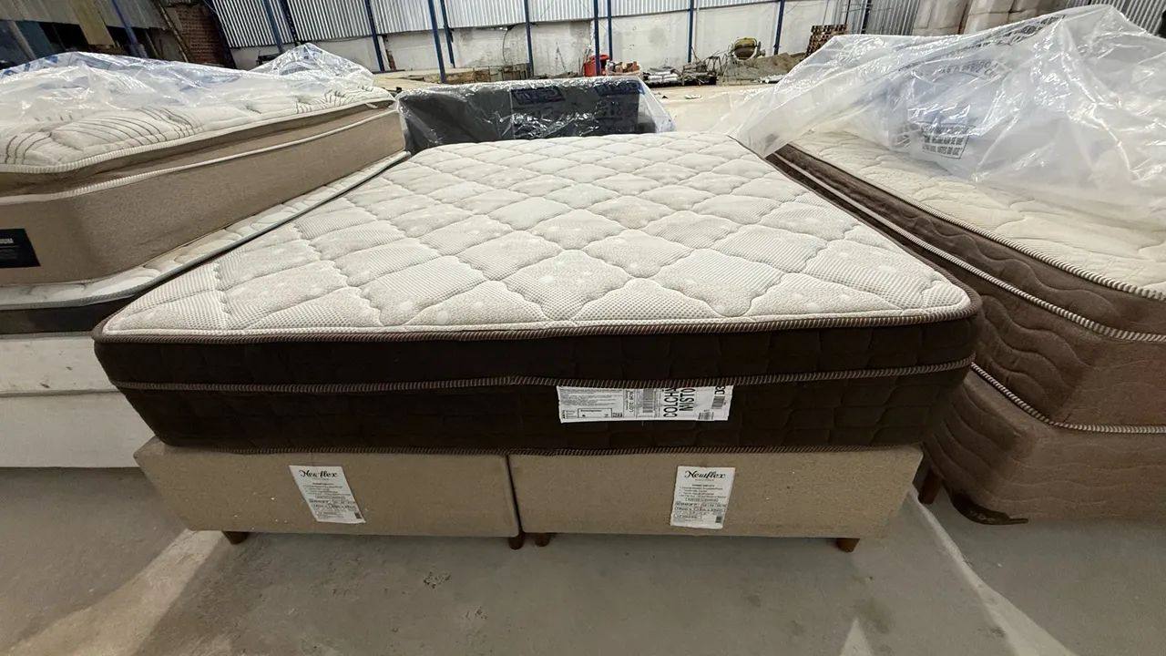 Vendo conjunto box molas ensacadas queem