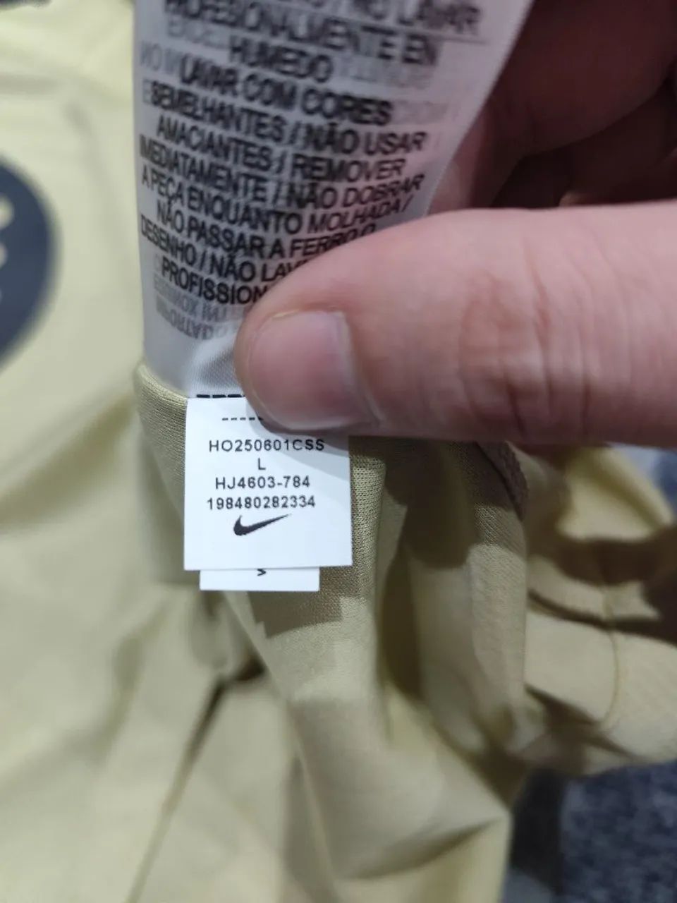 Camisa oficial Barcelona away Kobe II (2025/26) - Torcedor Pro tamanho G - Foto 4