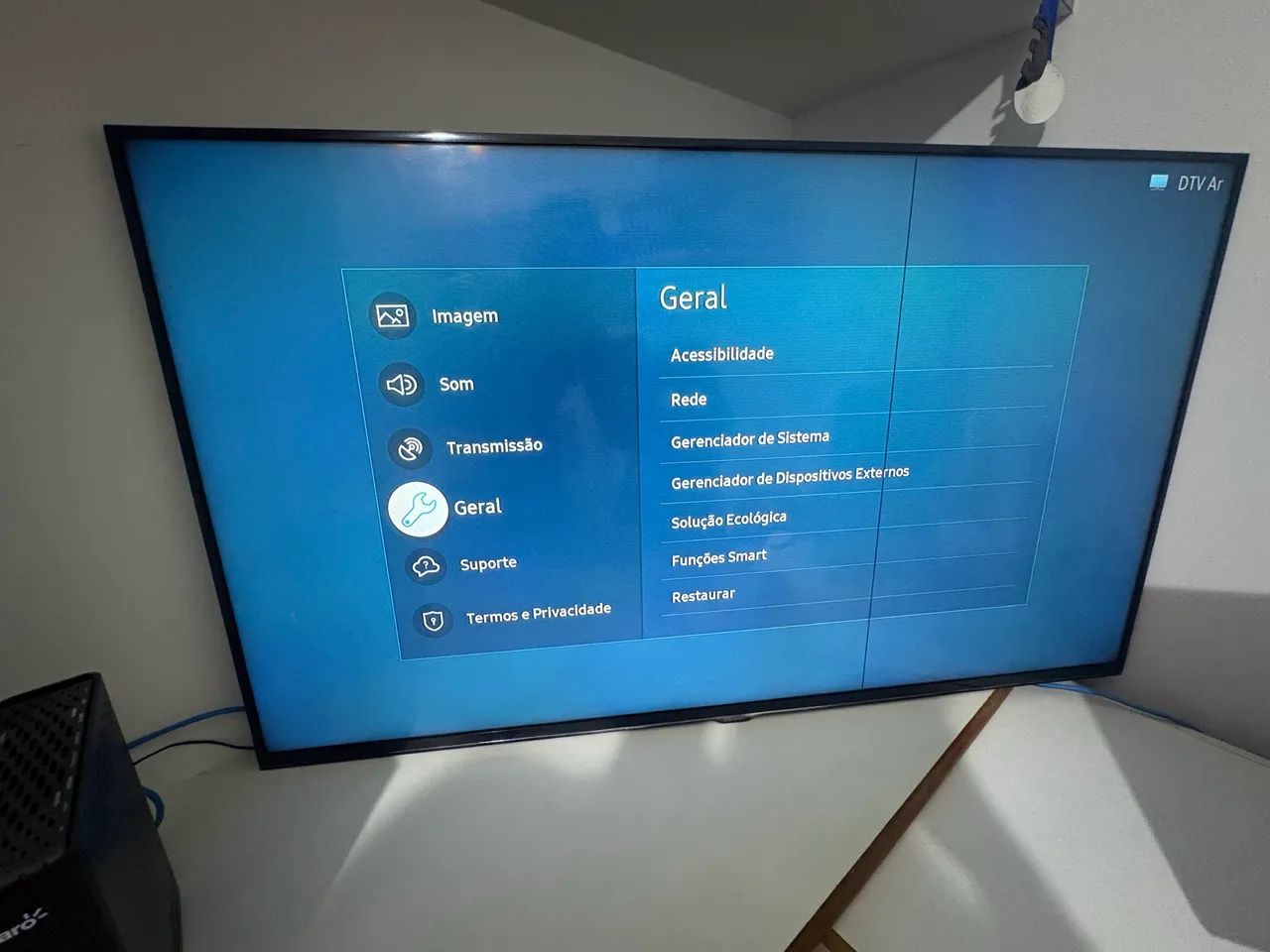 Tv Smart samsung usada 43 polegadas