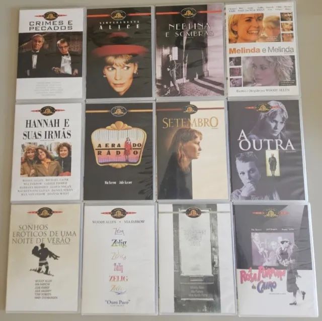 Coleção Woody Allen - 20 Filmes - 20 DVDs - Box Raro - Foto 3