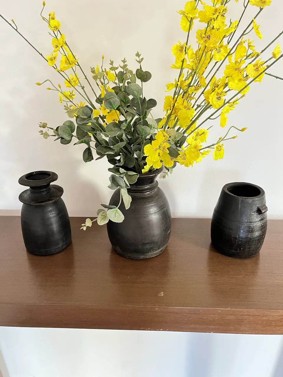 Lindo conjunto de vaso com arranjo  - Foto 5
