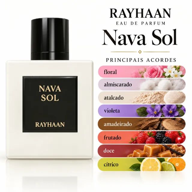 RAYHAAN NAVA SOL 香水 100ml Nava Sol Rayhaan 香水- 一款2026年新的中
