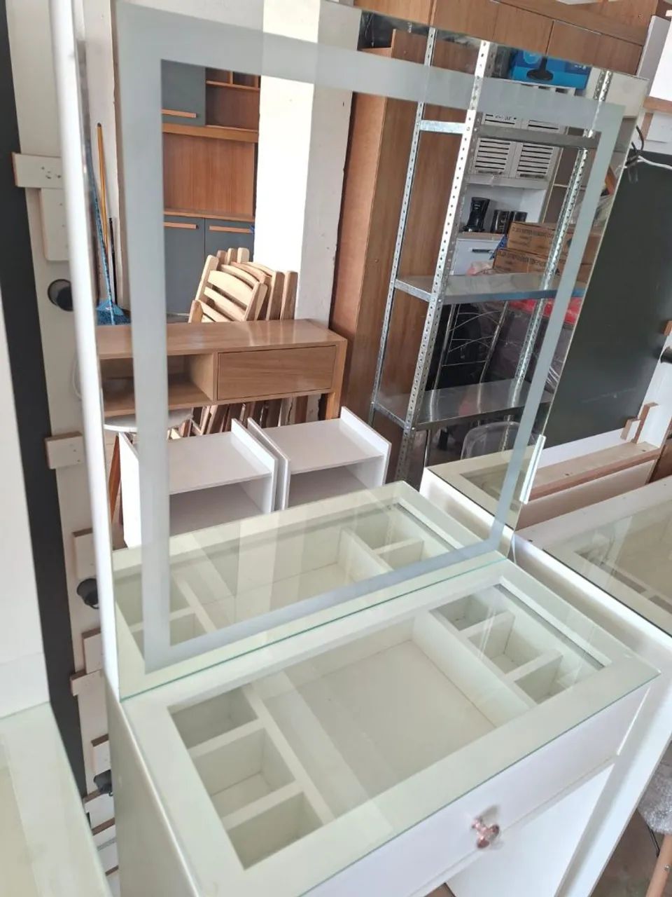 Penteadeira 1 gaveta Led - Foto 2